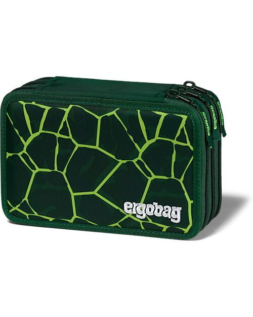 ergobag Astuccio Maxi Completo - 3 Zip e Tasca per Monete - BearRex Astucci per la Scuola