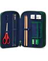 ergobag Astuccio Maxi Completo - 3 Zip e Tasca per Monete - BearRex Astucci per la Scuola