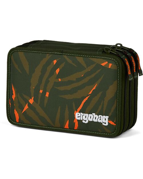 ergobag Astuccio Maxi Completo - 3 Zip e Tasca per Monete - ExBeardition Astucci per la Scuola