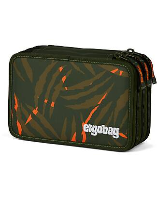 ergobag Astuccio Maxi Completo - 3 Zip e Tasca per Monete - ExBeardition Astucci per la Scuola