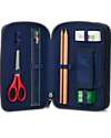 ergobag Astuccio Maxi Completo - 3 Zip e Tasca per Monete - FiresBear Dragon Astucci per la Scuola