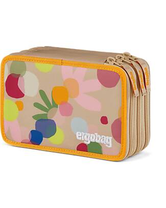 ergobag Astuccio Maxi Completo - 3 Zip e Tasca per Monete - FlowBear Astucci per la Scuola