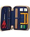 ergobag Astuccio Maxi Completo - 3 Zip e Tasca per Monete - FlowBear Astucci per la Scuola