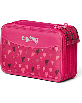 ergobag Astuccio Maxi Completo - 3 Zip e Tasca per Monete - HorseshoeBear Astucci
