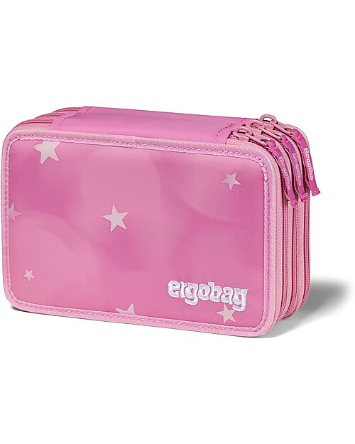 ergobag Astuccio Maxi Completo - 3 Zip e Tasca per Monete - Magic Cloud Bear Astucci per la Scuola