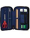 ergobag Astuccio Maxi Completo - 3 Zip e Tasca per Monete - Orsetto Inarrestabile Astucci per la Scuola
