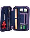 ergobag Astuccio Maxi Completo - 3 Zip e Tasca per Monete - PonyBearadise Astucci per la Scuola