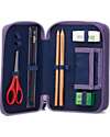 ergobag Astuccio Maxi Completo - 3 Zip e Tasca per Monete - PonyBeardise Astucci per la Scuola