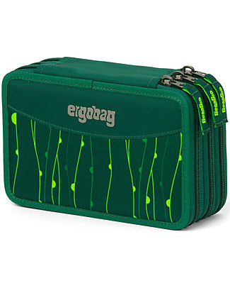 ergobag Astuccio Maxi Completo - 3 Zip e Tasca per Monete - RambazamBear Astucci