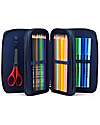 ergobag Astuccio Maxi Completo - 3 Zip e Tasca per Monete - RaumfahrBar Astucci per la Scuola