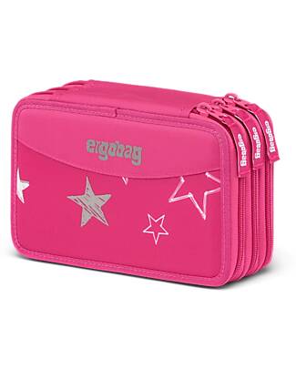 ergobag Astuccio Maxi Completo - 3 Zip e Tasca per Monete - Starlightbear Astucci per la Scuola