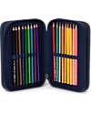 ergobag Astuccio Maxi Completo - 3 Zip e Tasca per Monete - Starlightbear Astucci per la Scuola