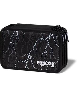 ergobag Astuccio Maxi Completo - 3 Zip e Tasca per Monete - Super ReflectBear Astucci per la Scuola