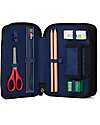 ergobag Astuccio Maxi Completo - 3 Zip e Tasca per Monete - Super ReflectBear Astucci per la Scuola