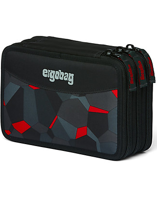ergobag Astuccio Maxi Completo - 3 Zip e Tasca per Monete - TaekBeardo Astucci
