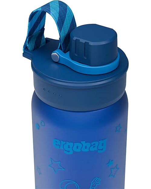 ergobag Borraccia con Apertura easy-to-drink - 500 ml - Astronauta - Senza BPA Borracce non Termiche