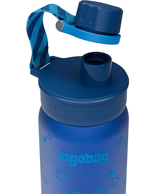 ergobag Borraccia con Apertura easy-to-drink - 500 ml - Astronauta - Senza BPA Borracce non Termiche