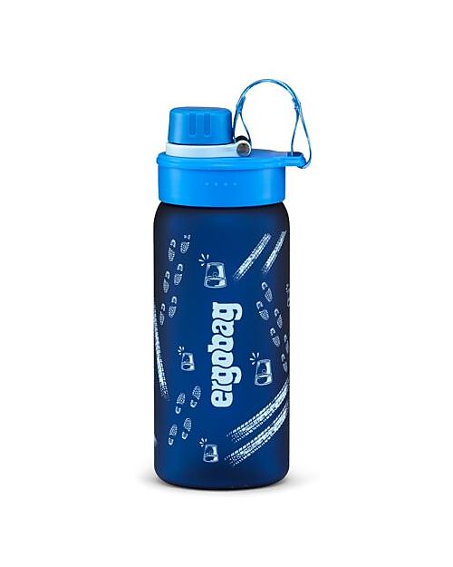 ergobag Borraccia con Apertura easy-to-drink - 500 ml - Bluelight - Senza BPA Borracce non Termiche