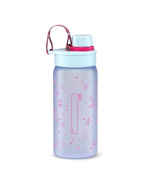 ergobag Borraccia con Apertura easy-to-drink - 500 ml - Bubbles - Senza BPA Borracce non Termiche
