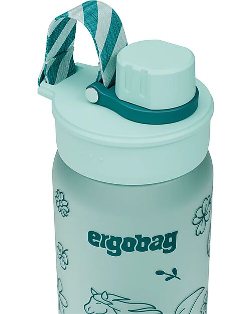 ergobag Borraccia con Apertura easy-to-drink - 500 ml - Cavallo - Senza BPA Borracce non Termiche