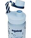 ergobag Borraccia con Apertura easy-to-drink - 500 ml - Delfino - Senza BPA Borracce non Termiche