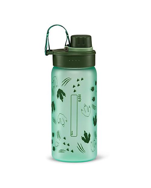 ergobag Borraccia con Apertura easy-to-drink - 500 ml - Dino - Senza BPA Borracce non Termiche