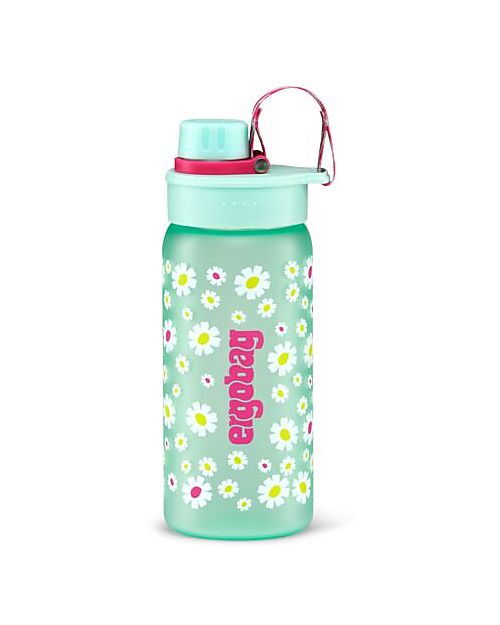 ergobag Borraccia con Apertura easy-to-drink - 500 ml - Flowers - Senza BPA Borracce non Termiche