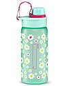 ergobag Borraccia con Apertura easy-to-drink - 500 ml - Flowers - Senza BPA Borracce non Termiche