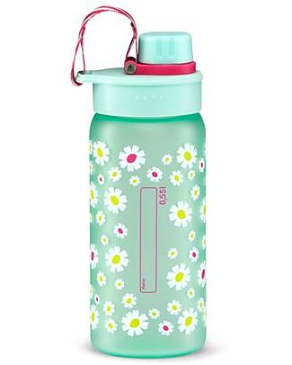 ergobag Borraccia con Apertura easy-to-drink - 500 ml - Flowers - Senza BPA Borracce non Termiche