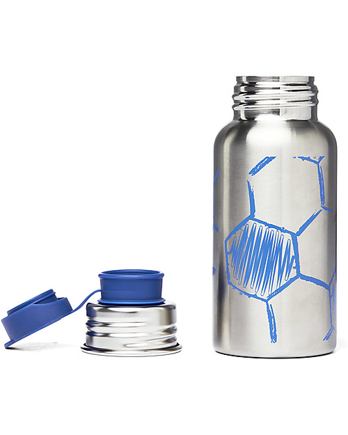 ergobag Borraccia in Acciaio Inossidabile - 500 ml - Goalkeeper- Senza BPA né ftalati! Borracce non Termiche