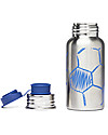 ergobag Borraccia in Acciaio Inossidabile - 500 ml - Goalkeeper- Senza BPA né ftalati! Borracce non Termiche