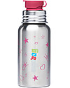 ergobag Borraccia in Acciaio Inossidabile - 500 ml -Pricesse- Senza BPA né ftalati! Borracce non Termiche