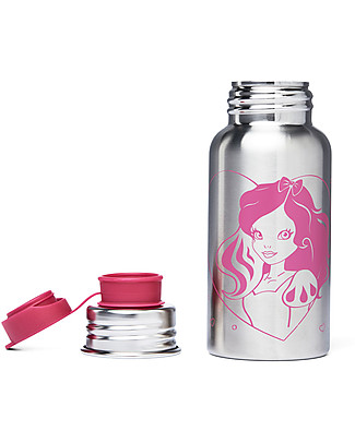 ergobag Borraccia in Acciaio Inossidabile - 500 ml -Pricesse- Senza BPA né ftalati! Borracce non Termiche
