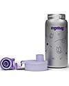 ergobag Borraccia Termica con Apertura easy-to-drink - 500 ml - Farfalle - Senza BPA Borracce Termiche