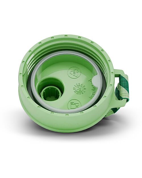 ergobag Borraccia Termica con Apertura easy-to-drink - 500 ml - Giungla - Senza BPA Borracce Termiche