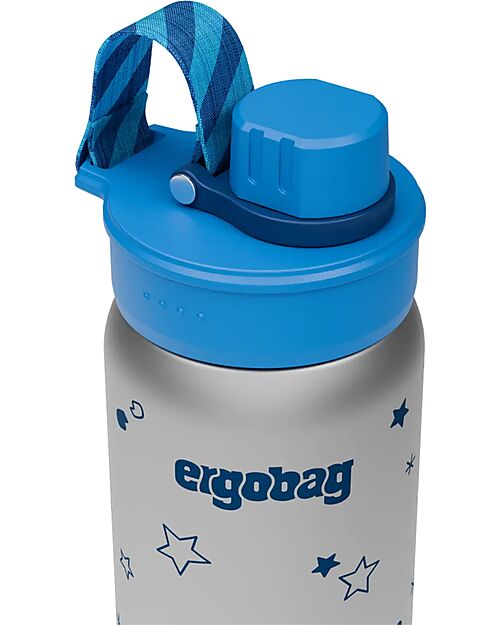 ergobag Borraccia Termica con Apertura easy-to-drink - 500 ml - Stelle - Senza BPA Borracce Termiche