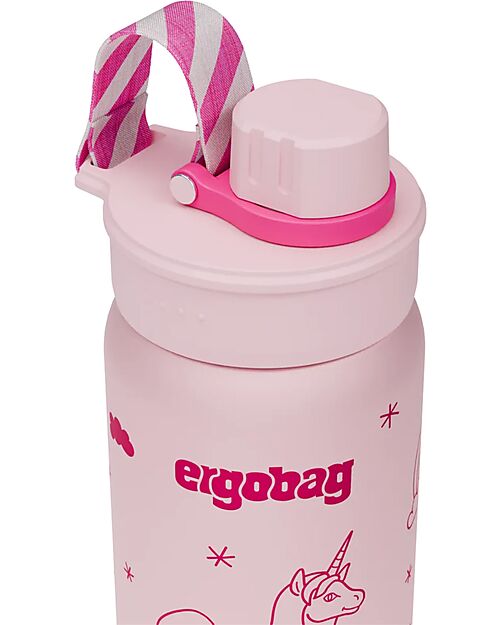 ergobag Borraccia Termica con Apertura easy-to-drink - 500 ml - Unicorno - Senza BPA Borracce Termiche