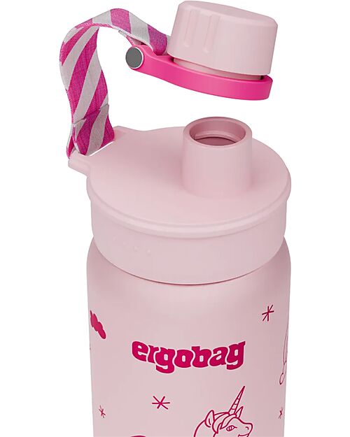 ergobag Borraccia Termica con Apertura easy-to-drink - 500 ml - Unicorno - Senza BPA Borracce Termiche
