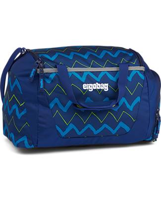 ergobag Borsone Sportivo - Soccer FanBear - Realizzato con Bottiglie Riciclate! Borse da Viaggio