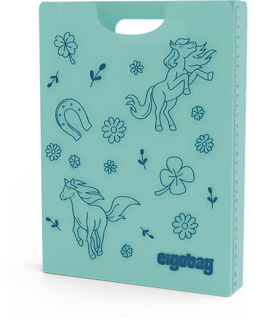 ergobag Box Portaquaderni - Cavalli - 24x31x5 cm Zaini Scuola