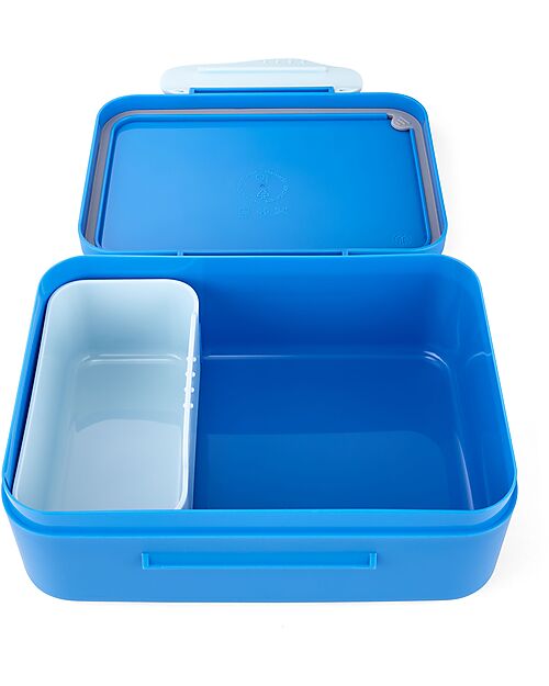ergobag Contenitore Porta Pranzo - Blu - 12 x 6.5 x 17 cm Porta Merenda