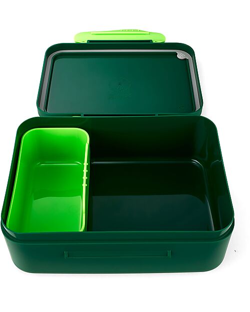 ergobag Contenitore Porta Pranzo - Fulmini - Verde - 12 x 6.5 x 17 cm Porta Merenda