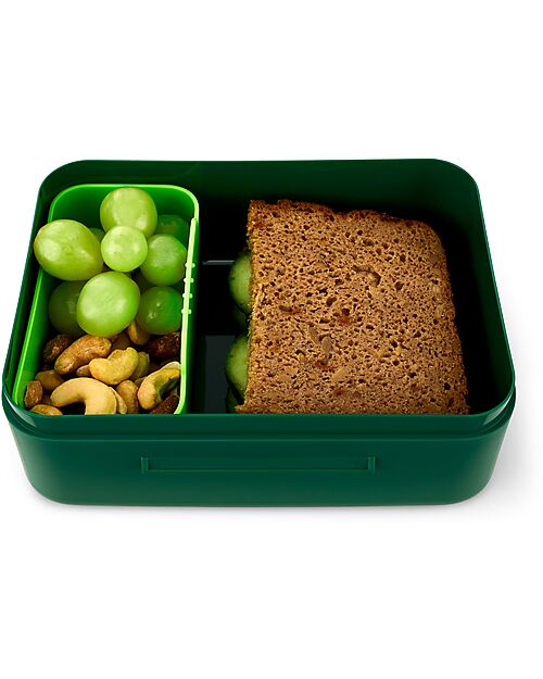 ergobag Contenitore Porta Pranzo - Fulmini - Verde - 12 x 6.5 x 17 cm Porta Merenda
