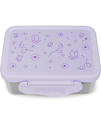 ergobag Contenitore Porta Pranzo in Acciaio Inox - Farfalle - 17x7x14 cm Contenitori Termici