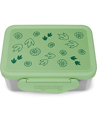 ergobag Contenitore Porta Pranzo in Acciaio Inox - Giungla - 17x7x14 cm Contenitori Termici