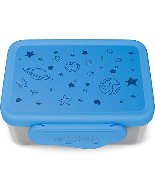 ergobag Contenitore Porta Pranzo in Acciaio Inox - Stelle - 17x7x14 cm Contenitori Termici