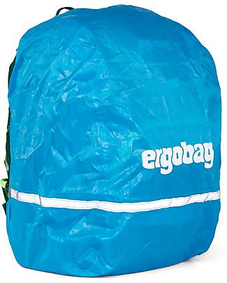 ergobag Coprizaino Impermeabile - Blu - Realizzato con Bottiglie Riciclate! Zaini Scuola