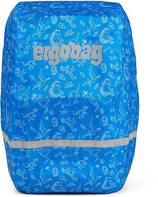 ergobag Coprizaino Impermeabile - Dinosauri - Realizzato con Bottiglie Riciclate! Zaini Scuola