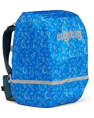 ergobag Coprizaino Impermeabile - Dinosauri - Realizzato con Bottiglie Riciclate! Zaini Scuola