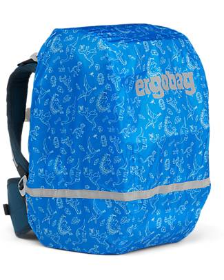 ergobag Coprizaino Impermeabile - Dinosaurs - Realizzato con Bottiglie Riciclate! Zaini Scuola